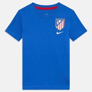 ATLETICO MADRID CREST TEE UNISEX - Football shirt - blue ATLETICO MADRID CREST TEE UNISEX - Football shirt - blue