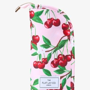 STANDING MAKEUP BRUSH CASE - Wash bag - cherries STANDING MAKEUP BRUSH CASE - Wash bag - cherries