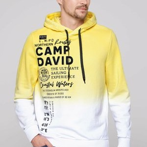 DIP DYE MIT ARTWORKS - Hoodie - light lime DIP DYE MIT ARTWORKS - Hoodie - light lime