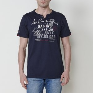 DE MANGA CORTA - Print T-shirt - dark blue DE MANGA CORTA - Print T-shirt - dark blue