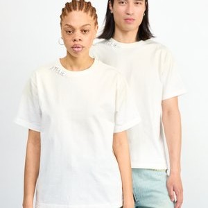 RECRUIT UNISEX - Print T-shirt - beige RECRUIT UNISEX - Print T-shirt - beige