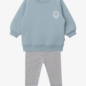 2 PIECE SET SMILEY - Sweatshirt - blue