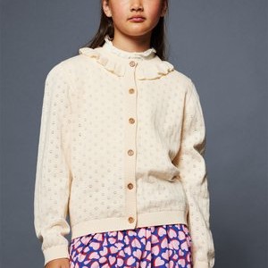 COROLE - Cardigan - creme bonton COROLE - Cardigan - creme bonton