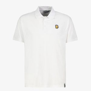 DESIGN MIT LOGO STICKEREI - Polo shirt - weiß DESIGN MIT LOGO STICKEREI - Polo shirt - weiß