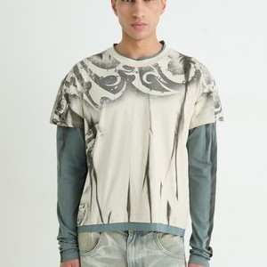 LAYERED - Long sleeved top - multi LAYERED - Long sleeved top - multi