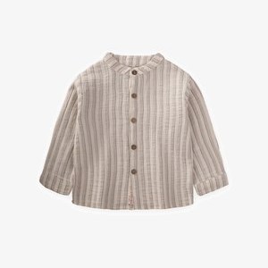 Button-down blouse - beige Button-down blouse - beige