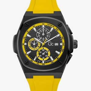 GC COUSSIN SHAPE RACING - Chronograph watch - Yellow