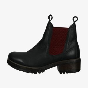 Ankle boots - black red Ankle boots - black red