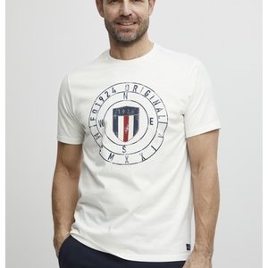 FQBirgerson - Print T-shirt - snow white FQBirgerson - Print T-shirt - snow white
