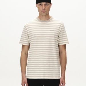 DUNE LOGO - Print T-shirt - beige stripe DUNE LOGO - Print T-shirt - beige stripe