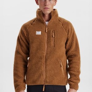 Fleece jacket - brown Fleece jacket - brown
