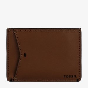 Business card holder - medium brown Business card holder - medium brown