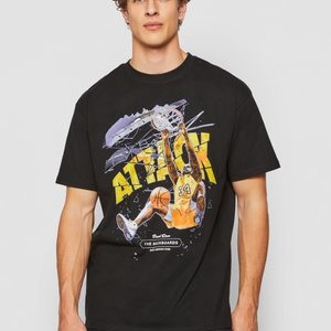 ATTACK PLAYER - Print T-shirt - black ATTACK PLAYER - Print T-shirt - black