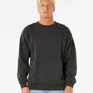 CLASSIC SURF WASH CREW - Sweatshirt - washed black CLASSIC SURF WASH CREW - Sweatshirt - washed black