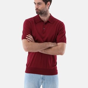 Polo shirt - dark red