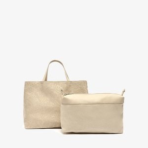 DEVA SET - Wash bag - beige DEVA SET - Wash bag - beige