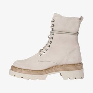 Platform ankle boots - offwhite