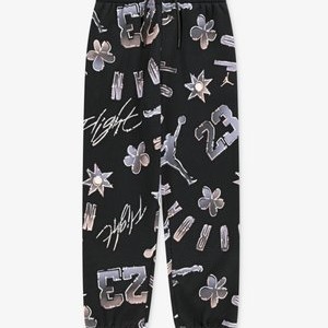 23 THROWBACK PANT - Tracksuit bottoms - black