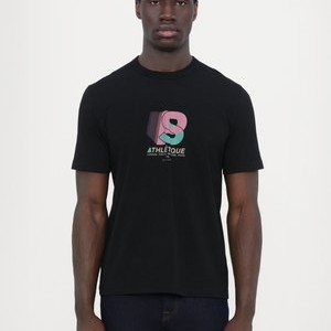 CASUAL FIT ATHLETIC - Print T-shirt - black CASUAL FIT ATHLETIC - Print T-shirt - black