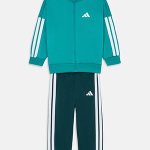 ESSENTIALS CLIMACOOL TRACKSUIT INFANT SET UNISEX - Tracksuit - pure teal/white ESSENTIALS CLIMACOOL TRACKSUIT INFANT SET UNISEX - Tracksuit - pure teal/white