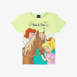 BIBI TINA - Print T-shirt - shadow lime BIBI TINA - Print T-shirt - shadow lime