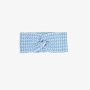 HOUNDSTOOTH - Ear warmers - skyblue HOUNDSTOOTH - Ear warmers - skyblue
