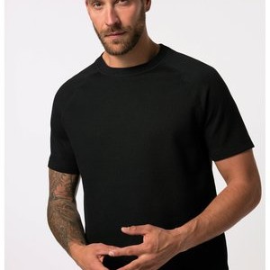 AWARE RAGLAN HALBARM - Basic T-shirt - black AWARE RAGLAN HALBARM - Basic T-shirt - black