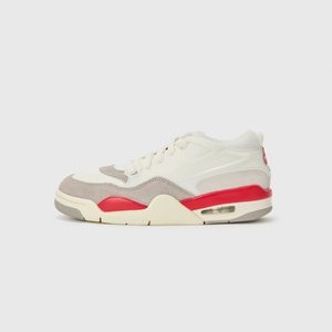 AIR 4 UNISEX - Trainers - sail/fire red/college grey/coconut milk AIR 4 UNISEX - Trainers - sail/fire red/college grey/coconut milk