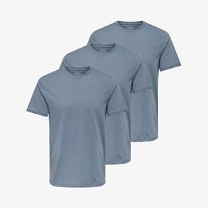3 PACK - Basic T-shirt - flint stone 3 PACK - Basic T-shirt - flint stone