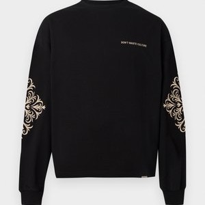 THANDOR UNISEX - Long sleeved top - black THANDOR UNISEX - Long sleeved top - black