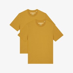 2ER MULTIPACK - Basic T-shirt - ochre 2ER MULTIPACK - Basic T-shirt - ochre