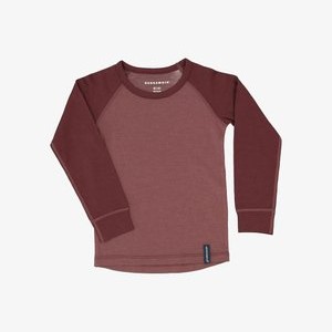 MERINO - Long sleeved top - dark red MERINO - Long sleeved top - dark red