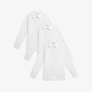 3PACK  EASY IRON - Button-down blouse - white