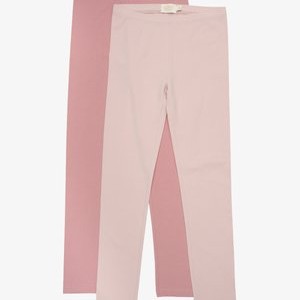 2-PACK - Leggings - Trousers - peachskin 2-PACK - Leggings - Trousers - peachskin