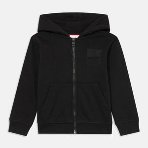 HOODED CARDIGAN - Zip-up sweatshirt - black