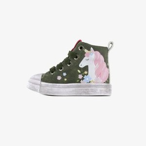 High-top trainers - green unicorn High-top trainers - green unicorn