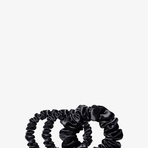 PURE SILK BACK TO BASICS ASSORTED SCRUNCHIES - Skincare tool - black PURE SILK BACK TO BASICS ASSORTED SCRUNCHIES - Skincare tool - black