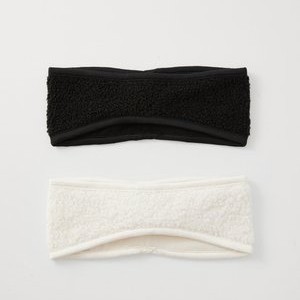 2 PACK - Ear warmers - black/off-white 2 PACK - Ear warmers - black/off-white