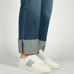 SKARN RAY - Trainers - white light blue SKARN RAY - Trainers - white light blue