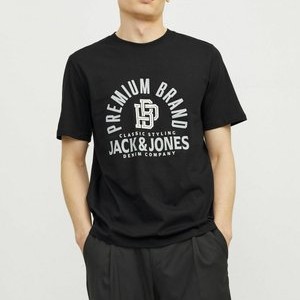 GEDRUCKT RUNDHALS - Print T-shirt - black GEDRUCKT RUNDHALS - Print T-shirt - black
