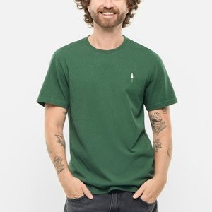 TREESHIRT - Basic T-shirt - olive mel TREESHIRT - Basic T-shirt - olive mel