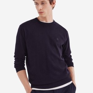 Long sleeved top - dark blue Long sleeved top - dark blue