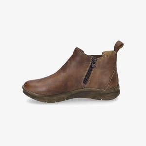 Ankle boots - cognac Ankle boots - cognac
