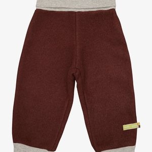 WOLLFLEECE-HOSE - Tracksuit bottoms - wood WOLLFLEECE-HOSE - Tracksuit bottoms - wood