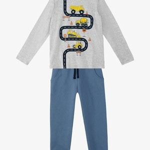 CONSTRUCTION SET - Tracksuit bottoms - grau CONSTRUCTION SET - Tracksuit bottoms - grau