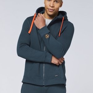 KAPUZEN MIT -LOGO - Zip-up sweatshirt - total eclipse KAPUZEN MIT -LOGO - Zip-up sweatshirt - total eclipse
