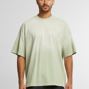 HAND DRAWN - Print T-shirt - faded lime HAND DRAWN - Print T-shirt - faded lime