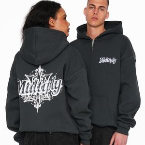 ZIP ZIG ZAG - Zip-up sweatshirt - schwarz ZIP ZIG ZAG - Zip-up sweatshirt - schwarz