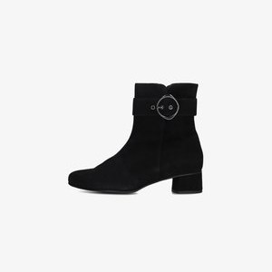 Cowboy/biker ankle boot - zwart Cowboy/biker ankle boot - zwart