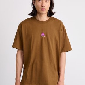 TEE LUNGS - Basic T-shirt - mosswood brown TEE LUNGS - Basic T-shirt - mosswood brown
